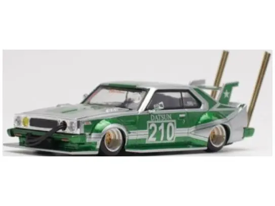 Nissan Skyline C210 Kaido Racer (Bosozoku Style) silver/green 1
