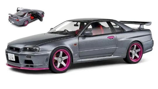 NISSAN SKYLINE GT-R (BNR34) COUPE 1999 GREY 1