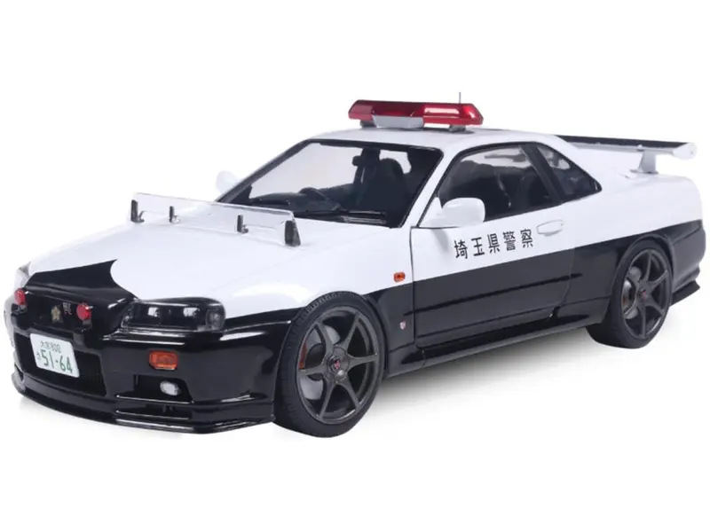 Nissan Skyline GT-R (BNR34) Japanese Police 1999 1