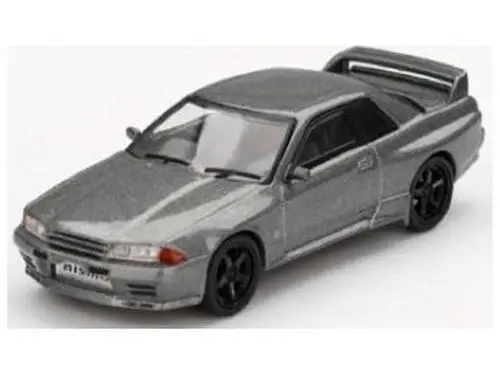 Nissan Skyline GT-R (NISMO BNR32 CRS Version) Dark Metal Grey (RHD) Blister Packaging 1