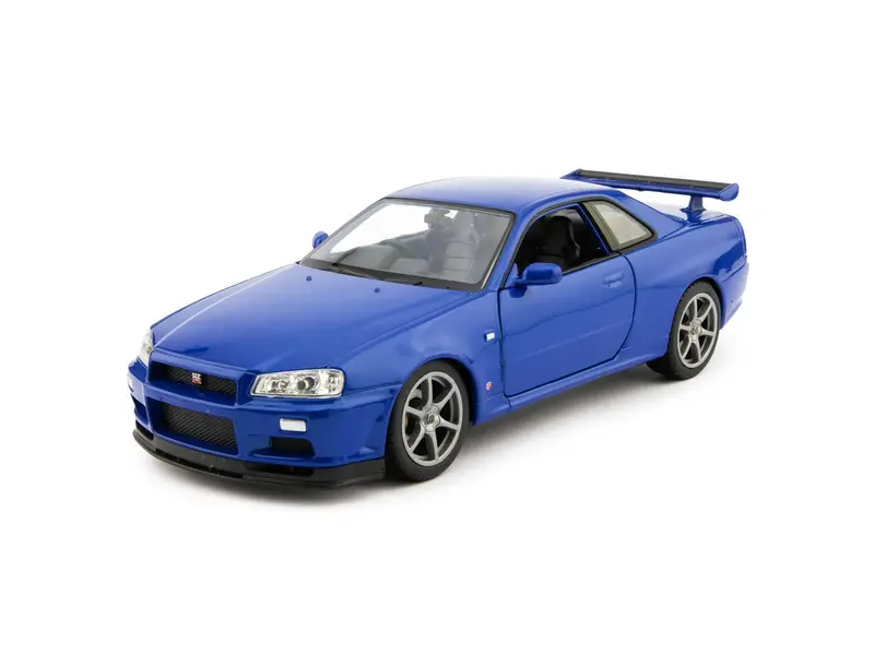 Nissan Skyline GT-R (R34) blue 1