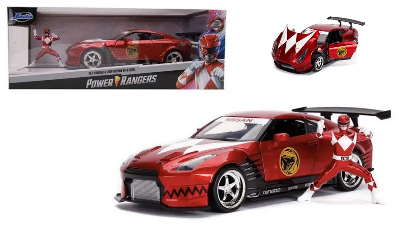 NISSAN SKYLINE GTR R-35 2009 "POWER RANGER" W/FIGURE 1
