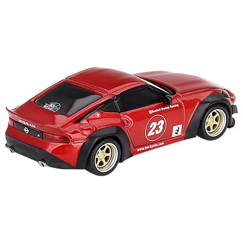 Nissan Z "Pandem" #23 Passion Red Metallic Limited Edition to 6600 pieces Worldwide 1/64 Diecast Model Car by Mini GT
