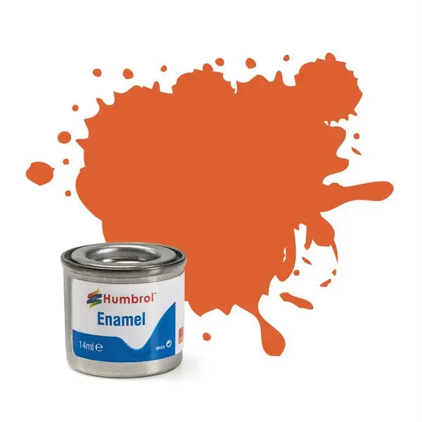 No.82 ORANGE LINING MATT Pz.6 - Humbrol - AA0905