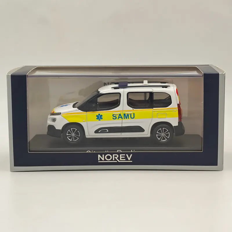 Norev 1/43 Berlingo SAMU Diecast Model Cars Limited Collection White