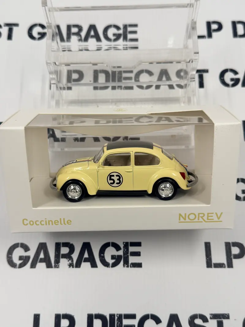 NOREV 1973 Volkswagen Beetle Herbie Car #53 1