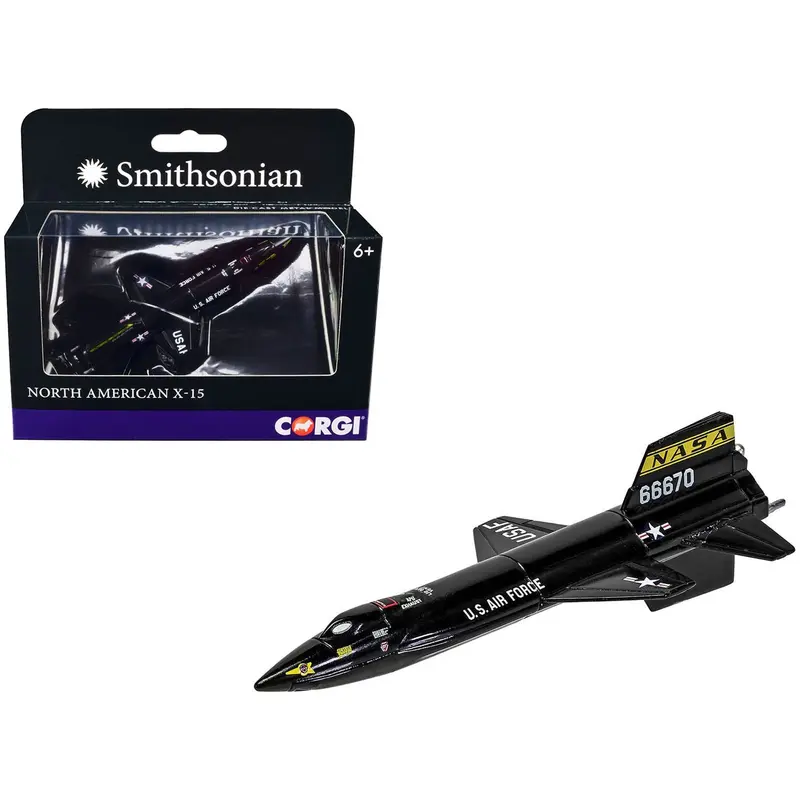 North American X-15 Rocket-Powered Aircraft "NASA - US Air Force" "Smithsonian" Series Diecast Model by Corgi