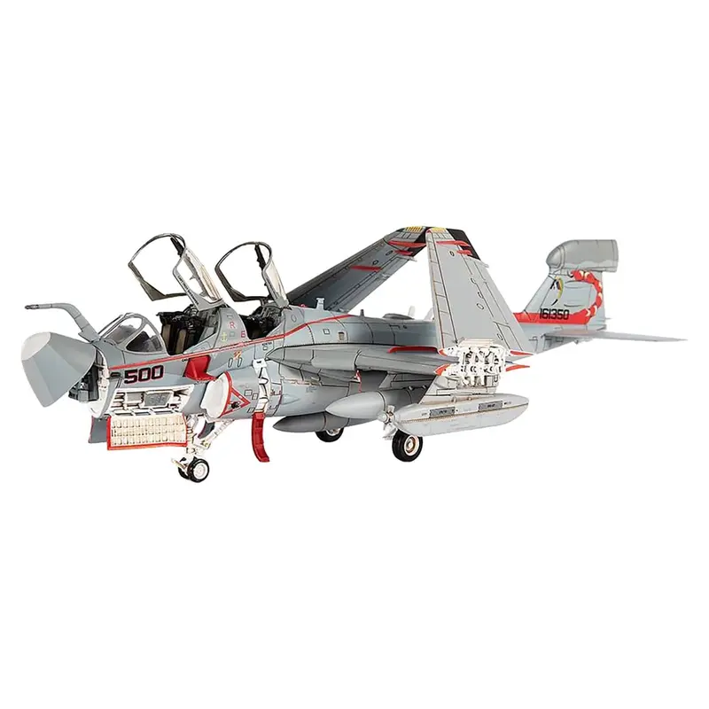 Northrop Grumman EA-6B Prowler Attack Aircraft "VAQ-132 Scorpions USS John F Kennedy" (2005) United States Navy 1/72 Diecast Model by JC Wings