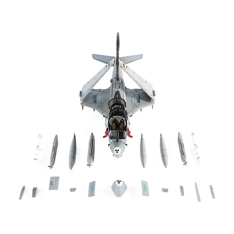 Northrop Grumman EA-6B Prowler Attack Aircraft "VAQ-209 Star Warriors USS George H.W. Bush" (2010) United States Navy 1/72 Diecast Model by JC Wings