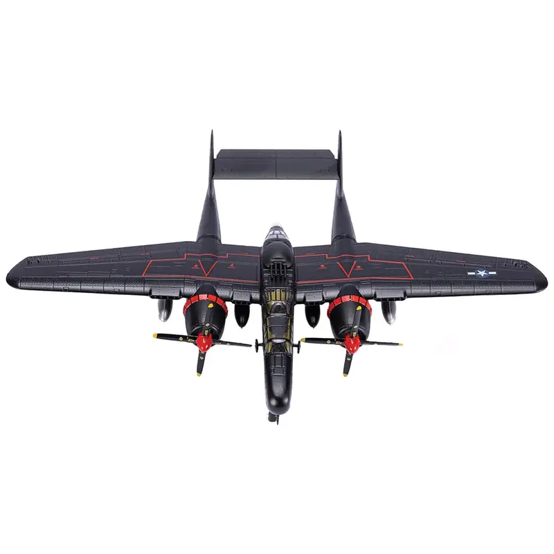 Northrop P-61B Black Widow Fighter Aircraft "Midnight Belle 6th Night Fighter Squadron" United States Army Air Forces 1/72 Diecast Model by Air Force 1