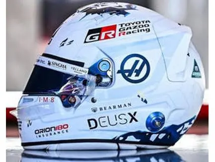 Ollie Bearman F1 Canadian GP 2026 Helmet 1