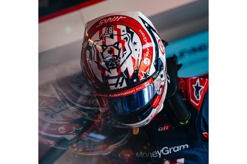 Ollie Bearman - US GP 2025 - Helmet 1