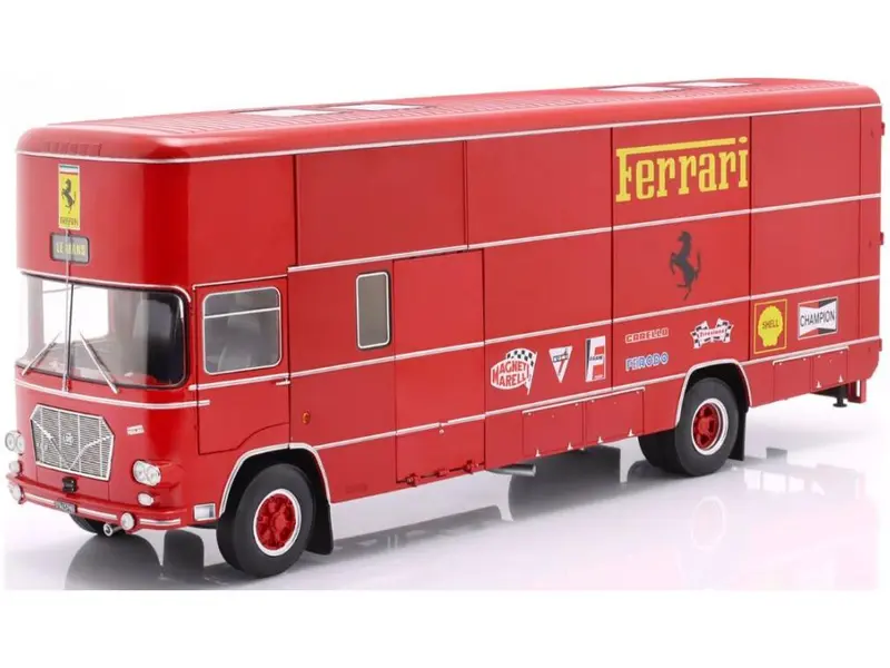 OM Fiat 150 Rolfo Scuderia Ferrari Race Car Transporter of The 70s 24h Le Mans 1
