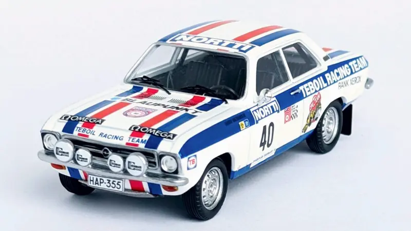 OPEL ASCONA 1000 LAKES RALLY 1973 VALTAHARJU-HALM 1