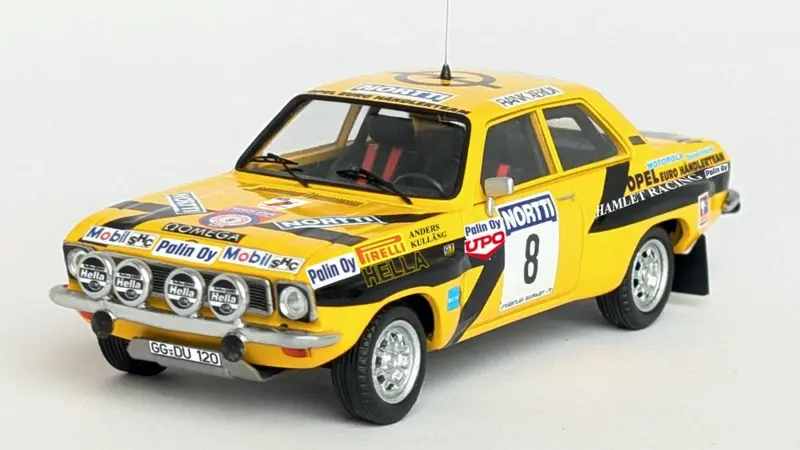 OPEL ASCONA 1000 LAKES RALLY 1975 KULLANG-ANDERSSON 1