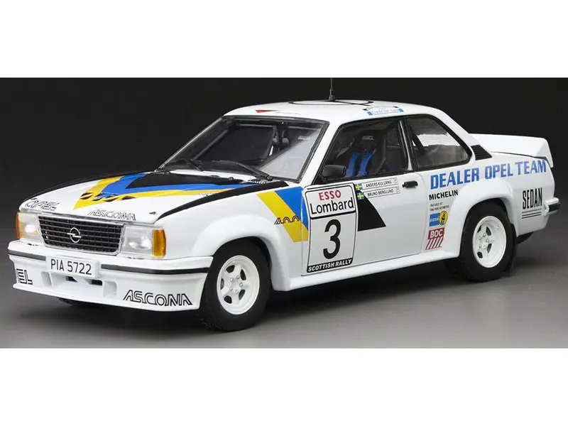 Opel Ascona 400 #3 A.Kullang/B.Berglund Esso Lombard RSAC Scottish Rally 1980 1