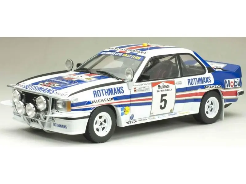 Opel Ascona 400 #5 W.Rohrl/C.Geistdorfer 2nd Marlboro Safari Rally 1982 1
