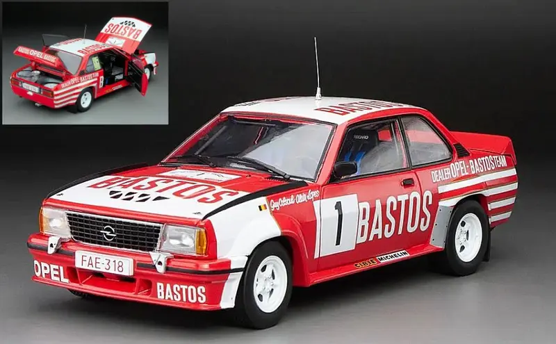 OPEL ASCONA 400 N.1 2nd CIRCUIT DE ARDENNES 1983 G.COLSOUL-A.LOPES 1