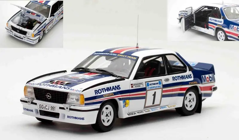 OPEL ASCONA 400 N.1 RALLY ACROPOLIS 1982 ROHRL-GEISTDORFER 1