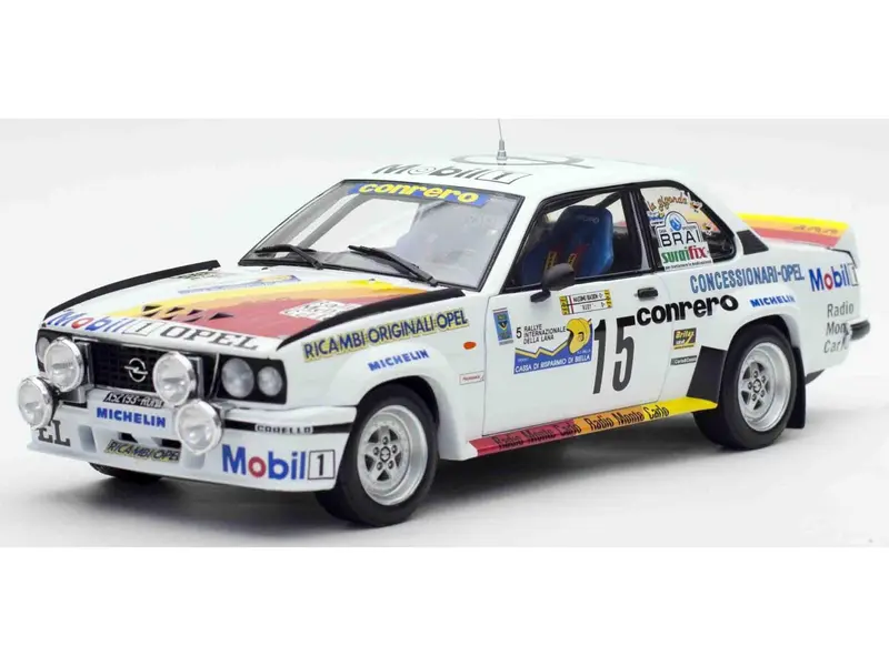 Opel Ascona 400 Rally Internazionale della Lana 1982 Biasion Miki Rudy #15 1