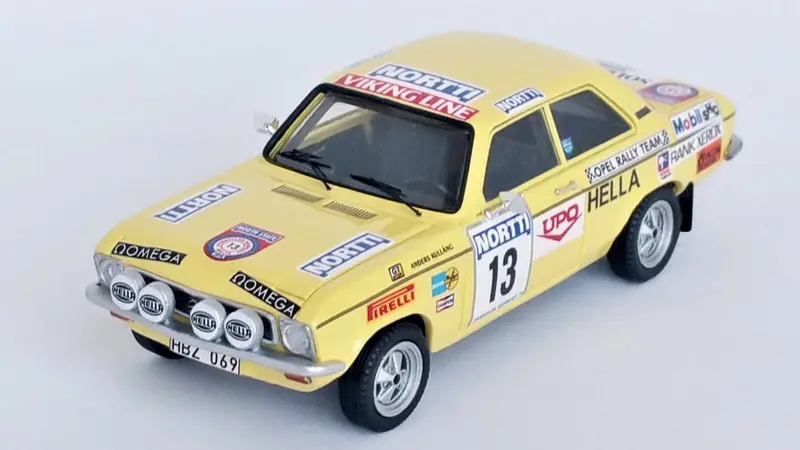 OPEL ASCONA A 1000 LAKES RALLY 1974 KULLANG/ANDERSSON 1