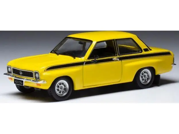 Opel Ascona A Tuning Yellow 1973 1