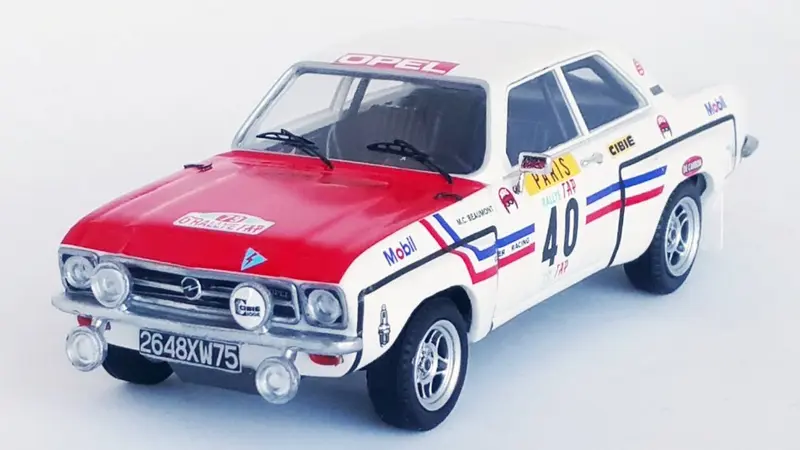 OPEL ASCONA TAP RALLY 1972 BEAUMONT-CIGANOT 1