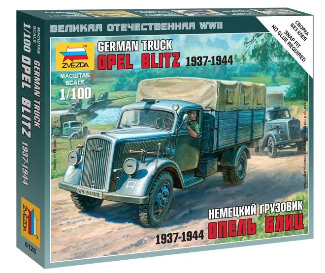 OPEL BLITZ 3T GERMAN CARGO TRUCK 1937-1944 KIT 1