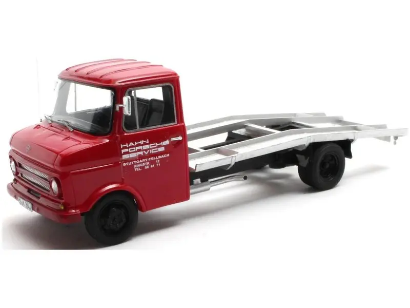 Opel Blitz Hahn Porsche Service Red 1965-1975 1