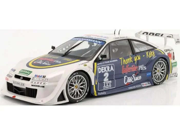 Opel Calibra V6 4x4 DTM Hockenheim 1995 Keke Rosberg #2 'Thank you Keke' 1