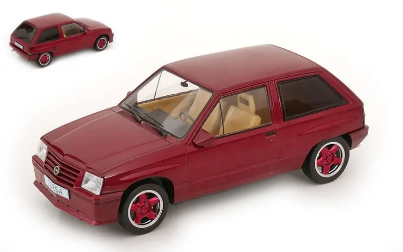 OPEL CORSA A SR 1983 DARK RED 1