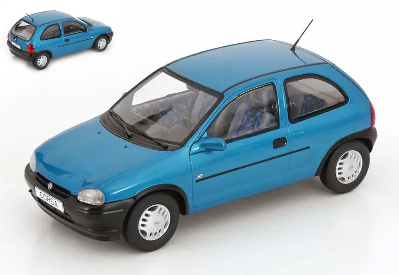 OPEL CORSA B 1993 TURQUOISE 1
