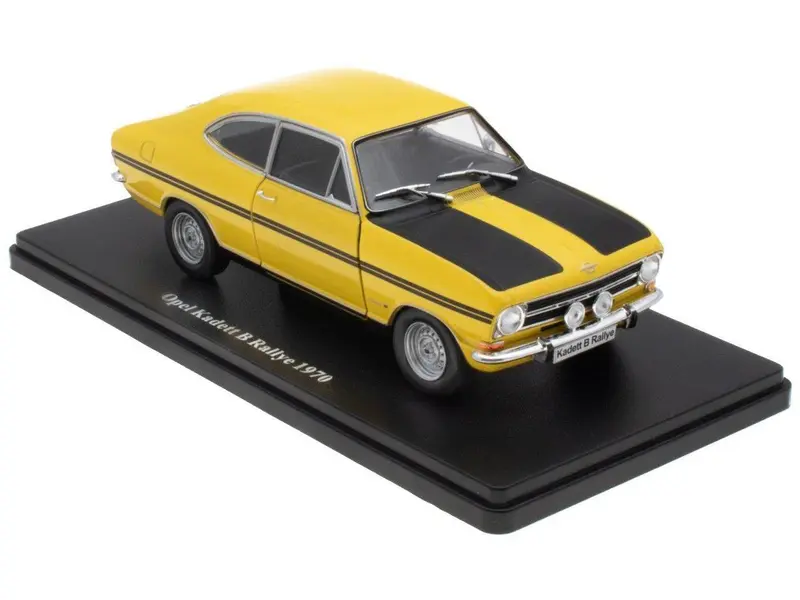 Opel Kadett B Rallye 1970 Yellow 1
