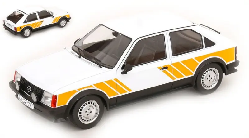 OPEL KADETT D GTE 1983 WHITE/YELLOW 1