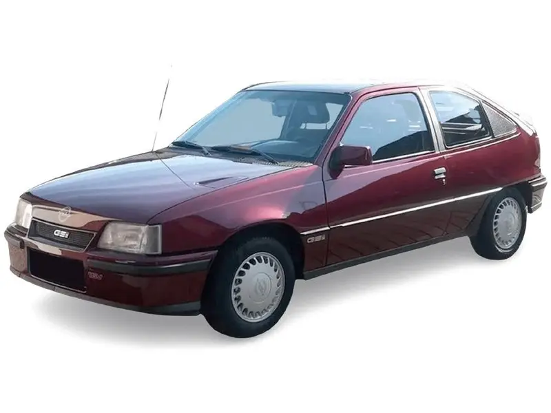 Opel Kadett GSi Almandine Red Metallic 1985 1