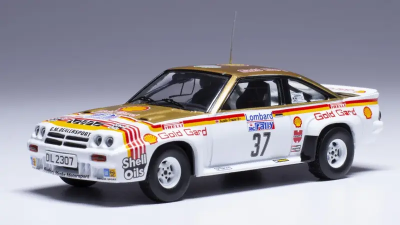 OPEL MANTA 400 N.37 RAC RALLY 1984 FISHER-FRAZER 1