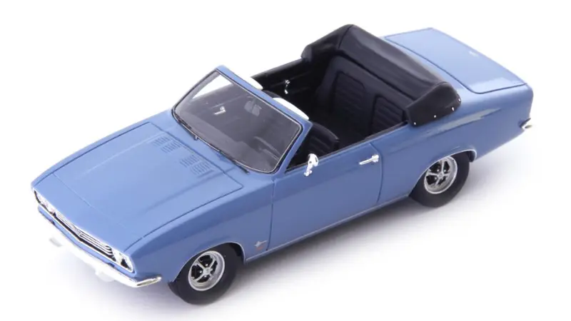 OPEL MANTA A CABRIOLET KARMANN 1971 BLUE 1