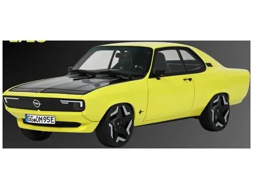 Opel Manta GSE Elektromod 2021 Yellow 1