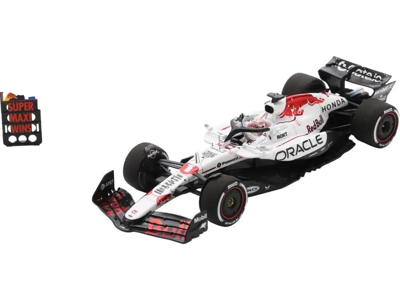 Oracle Red Bull Racing RB21 #1 1st Japanese GP 2025 Max Verstappen w/Pit Board 1