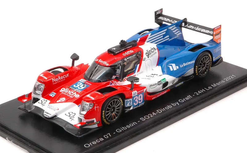 ORECA 07 GIBSON N.39 LM 2021 CAPILLAIRE-A.ROBIN-M.ROBIN 1