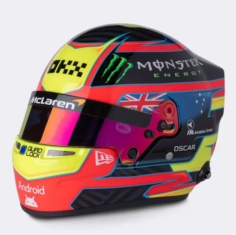 Oscar Piastri - 2025 - Helmet 1