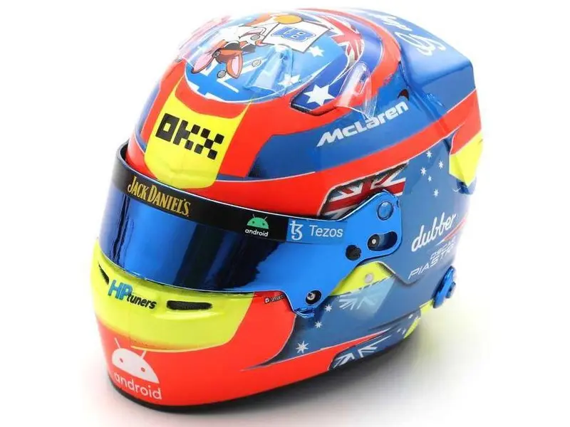 Oscar Piastri F1 Australian GP 2023 Helmet 1