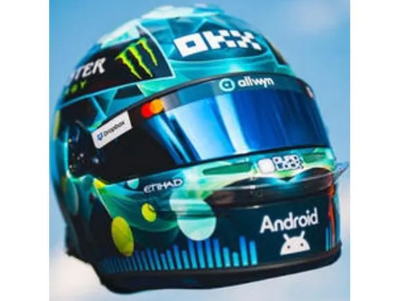 Oscar Piastri F1 Austrian GP 2026 Helmet 1