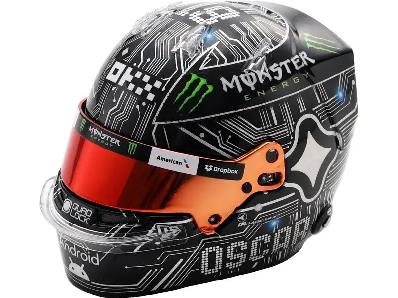 Oscar Piastri F1 US GP 2025 Helmet 1