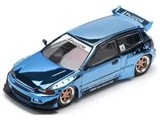 Pandem Civic EG6 Blue Chrome 1