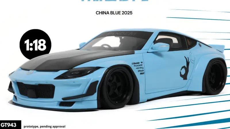 PANDEM NISSAN FAIRLADY Z CHINA 2025 BLUE 1