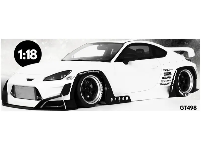 Pandem Toyota GR86 Crystal White 2023 1