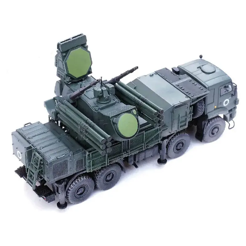 Pantsir S1 96K6 Self-Propelled Air Defense Weapon System "Ukraine War" Russian Army "Armor Premium" Series 1/72 Diecast Model by Panzerkampf