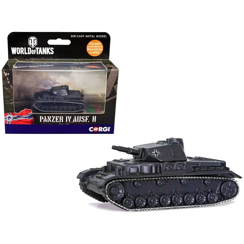 Panzer IV Ausf. H Medium Tank "World of Tanks" Video Game Diecast Model by Corgi