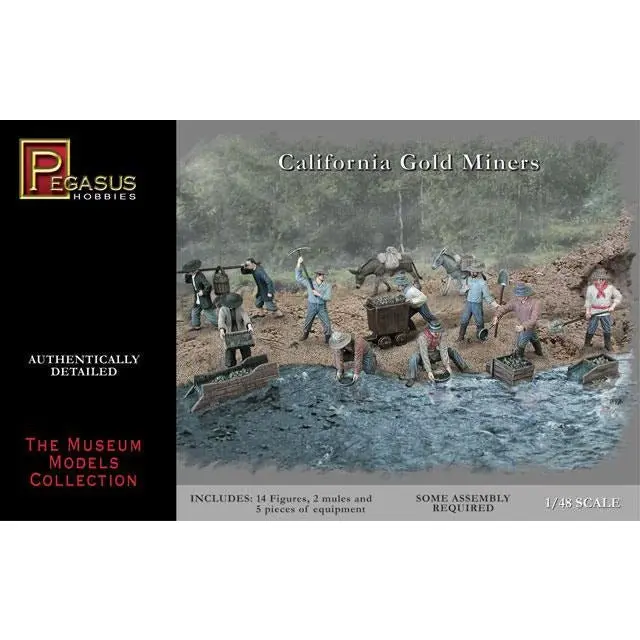 Pegasus 1/48 California Gold Miners